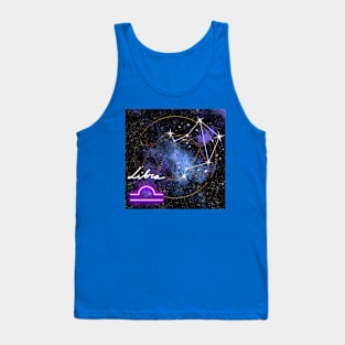 Libra Balance Zodiac Sign Astrology Tank Top